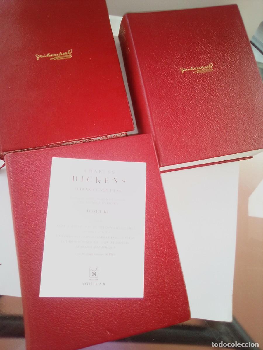 Libros de segunda mano: Obras completas Charles Dickens (3tomos) - Foto 3
