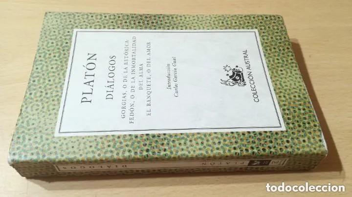 Libros de segunda mano: Di&aacute;logos. Plat&oacute;n. Introducci&oacute;n Carlos Garc&iacute;a Gual - Foto 1