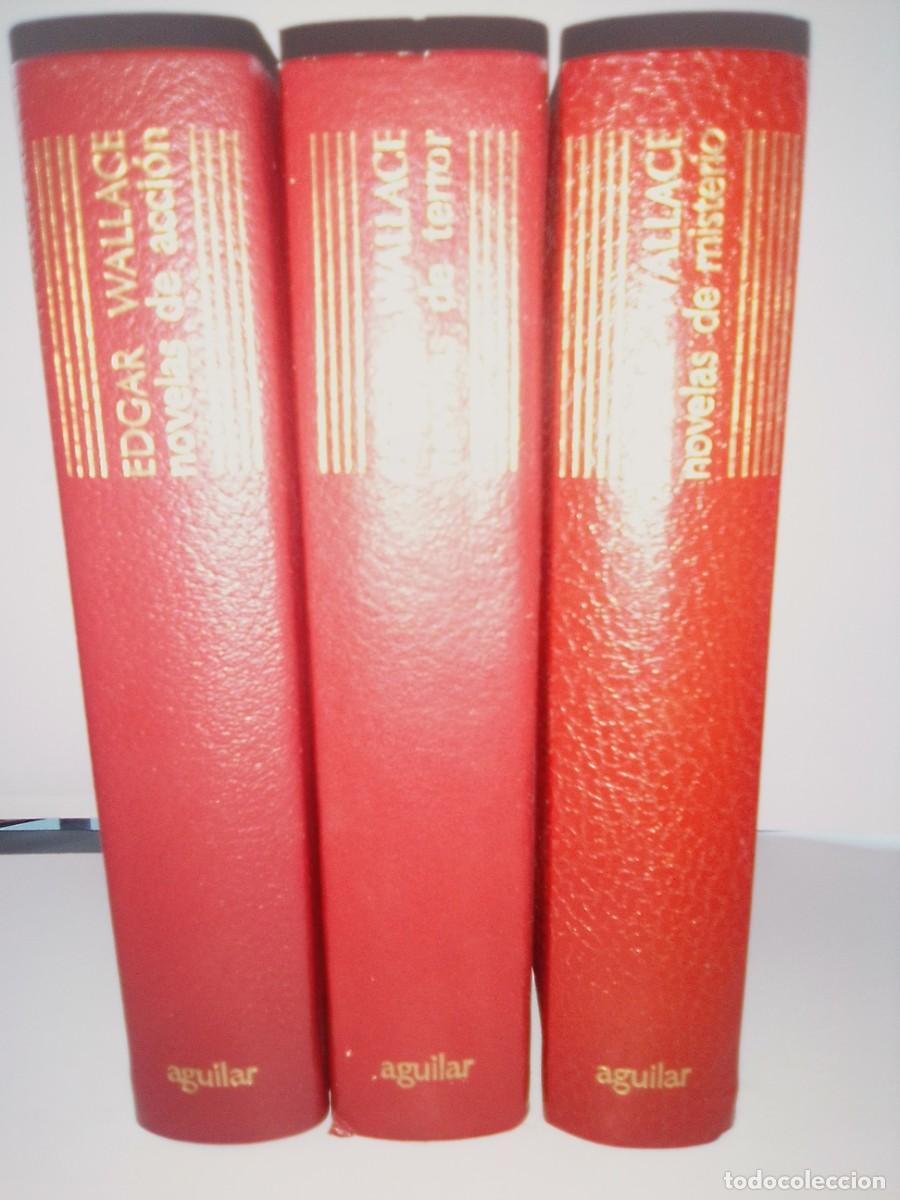 Libros de segunda mano: Edgar Wallace edic.1968 (3 tomos) - Foto 3