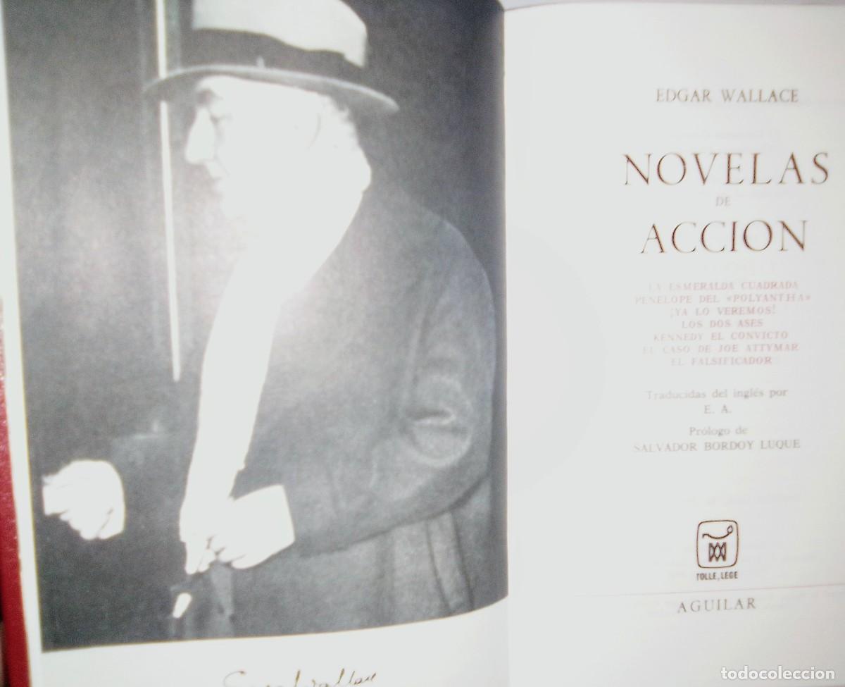 Libros de segunda mano: Edgar Wallace edic.1968 (3 tomos) - Foto 6