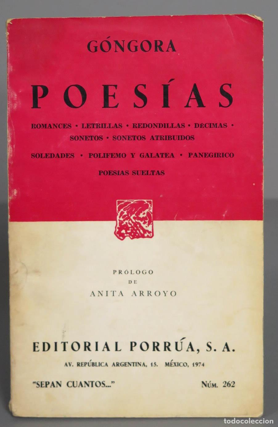 Libros de segunda mano: POESIAS. Gongora. 1974 - Foto 1