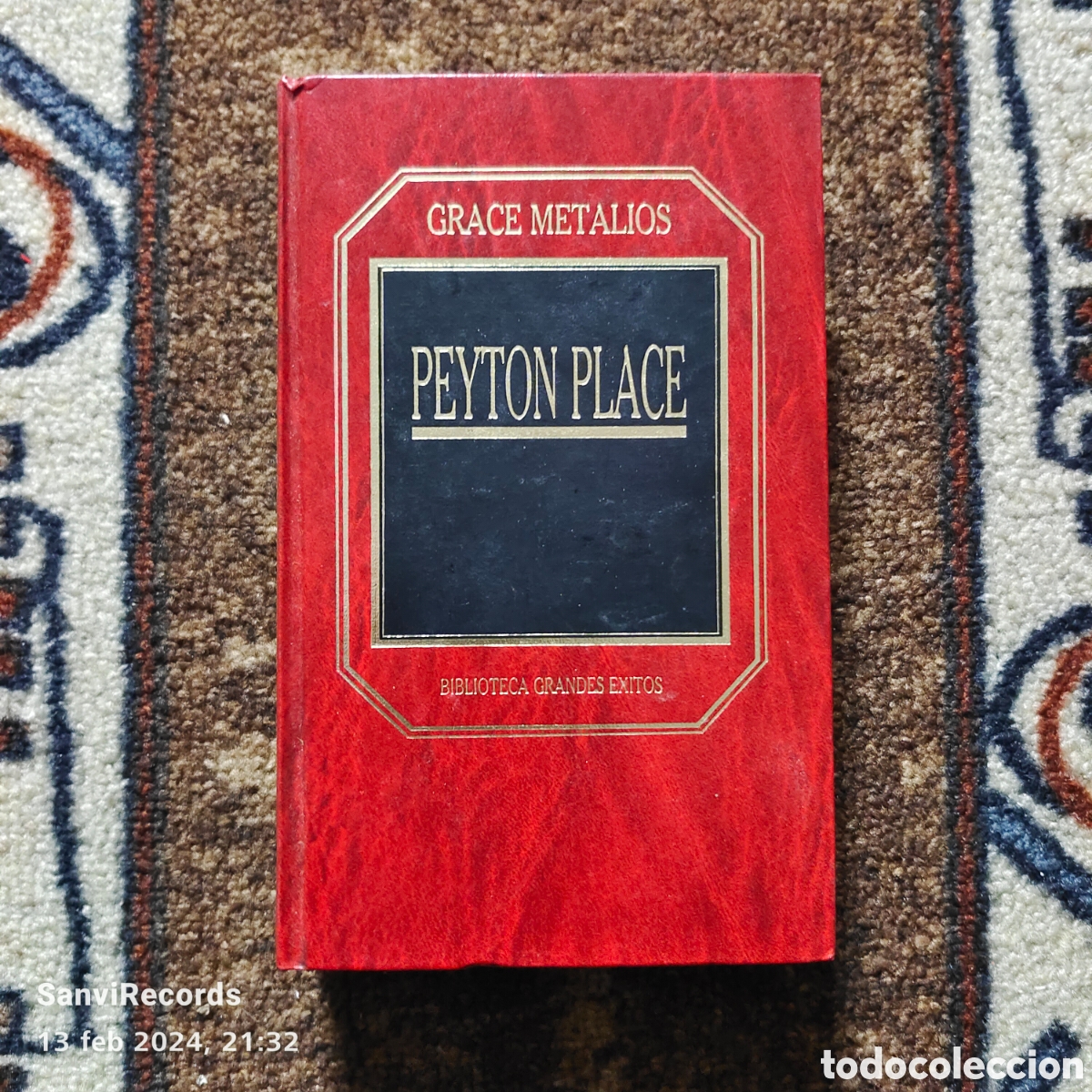 Libros de segunda mano: PEYTON PLACE (GRACE METALIOS) (GRANDES &Eacute;XITOS) - Foto 1
