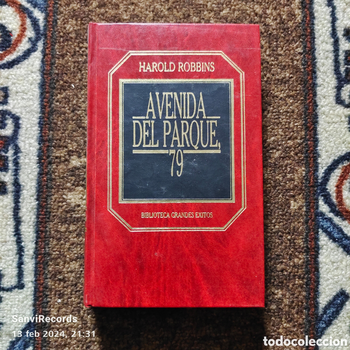 Libros de segunda mano: AVENIDA DEL PARQUE 79 (HAROLD ROBBINS) (GRANDES &Eacute;XITOS) - Foto 1