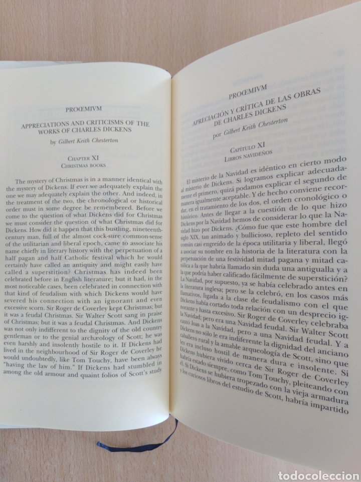 Libros de segunda mano: CANCI&Oacute;N DE NAVIDAD. Charles Dickens. Bibliotheca Homo Legens - Foto 7