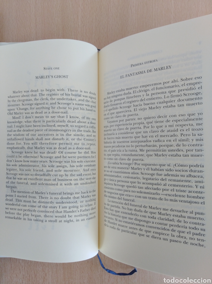 Libros de segunda mano: CANCI&Oacute;N DE NAVIDAD. Charles Dickens. Bibliotheca Homo Legens - Foto 10