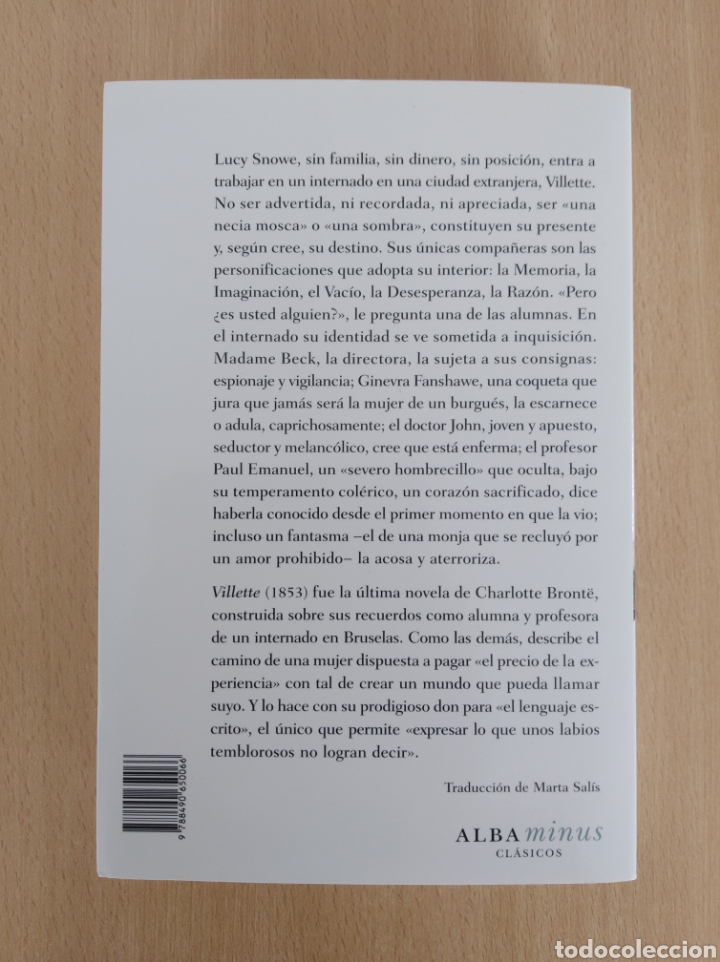 Libros de segunda mano: VILLETTE. Charlotte Bronte. Alba Editorial - Foto 2