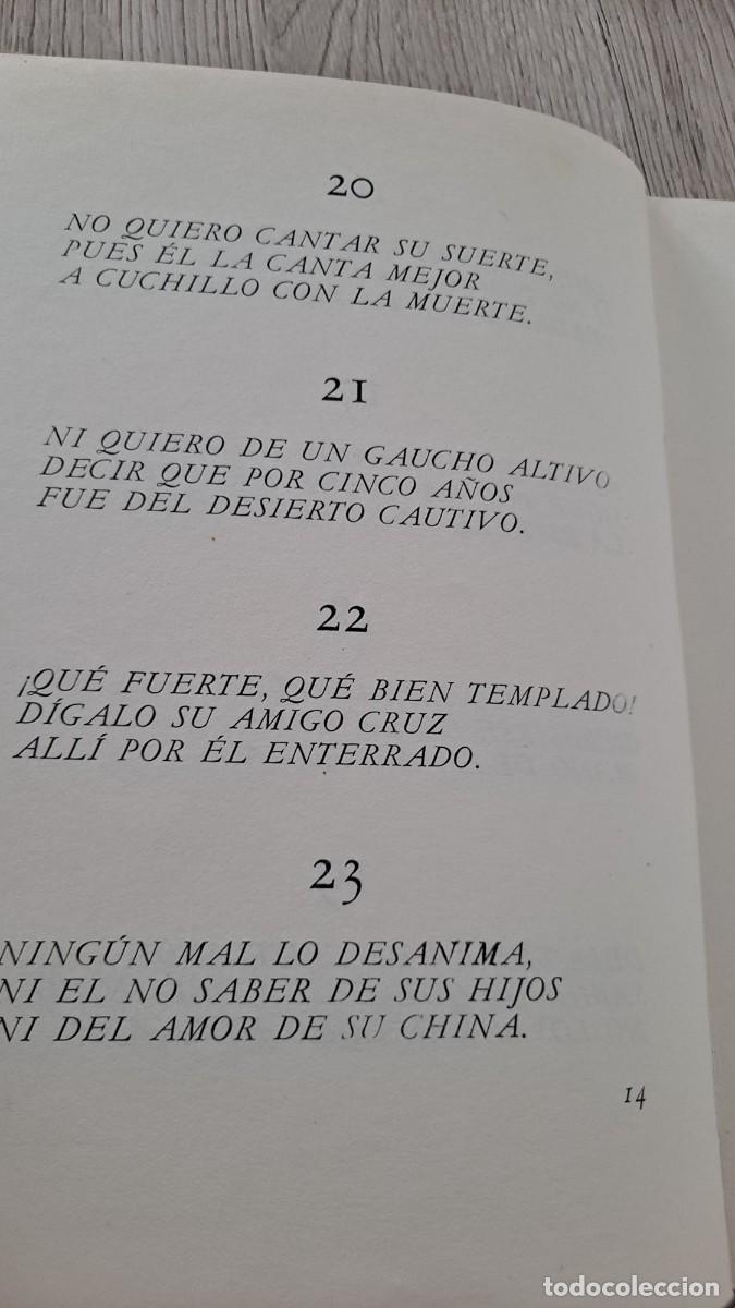 Libros de segunda mano: JOSE HERNANDEZ - MARTIN FIERRO - EDICIONES NAUTA 1968 - Foto 10