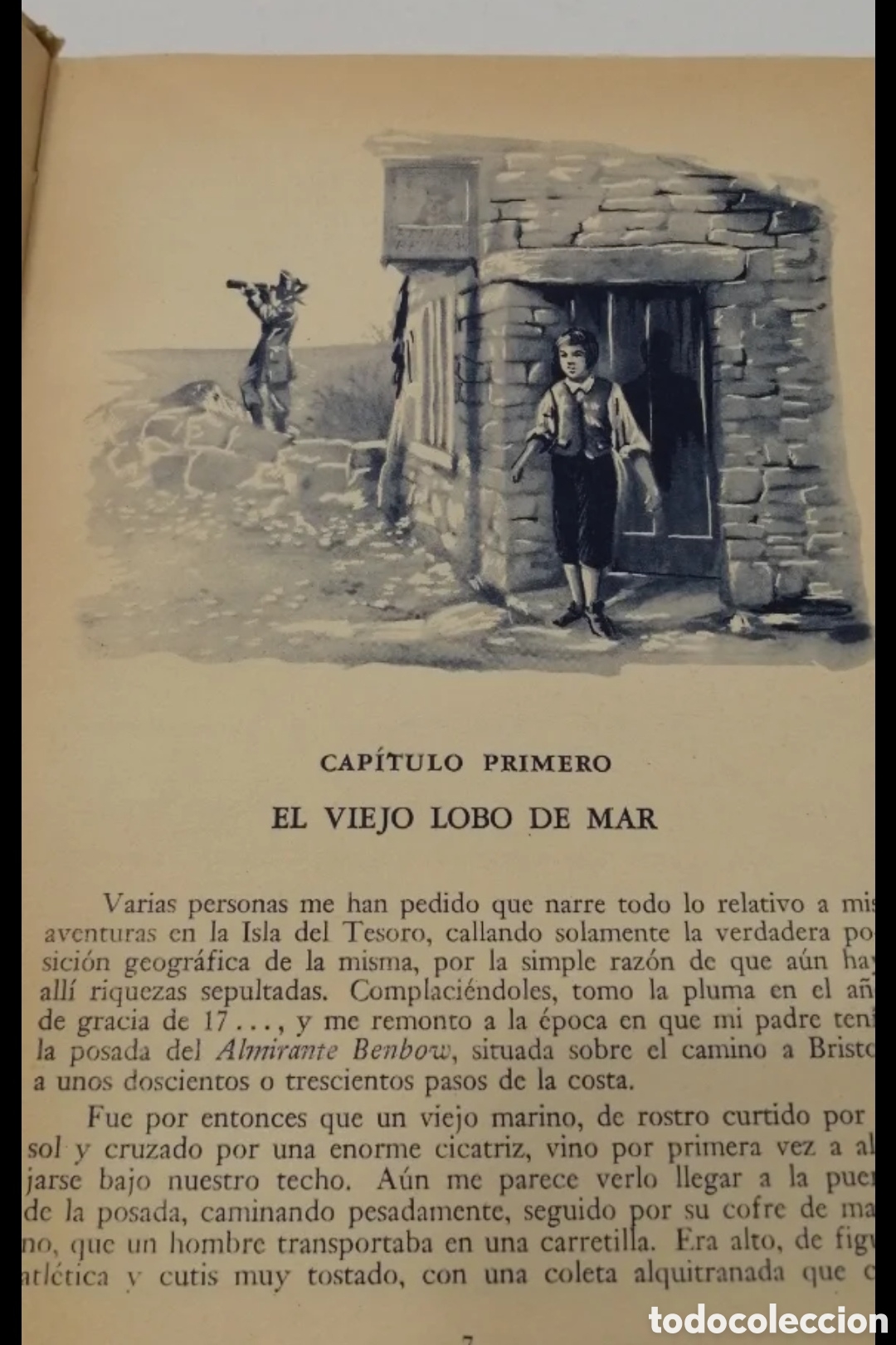 Libros de segunda mano: Rara edici&oacute;n La isla del tesoro. Editorial Kapelusz 1963 - Foto 3
