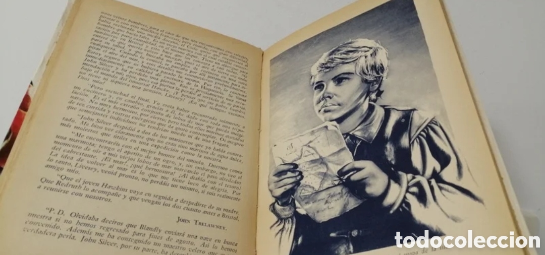 Libros de segunda mano: Rara edici&oacute;n La isla del tesoro. Editorial Kapelusz 1963 - Foto 4