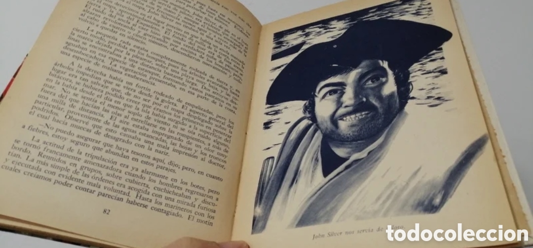 Libros de segunda mano: Rara edici&oacute;n La isla del tesoro. Editorial Kapelusz 1963 - Foto 6