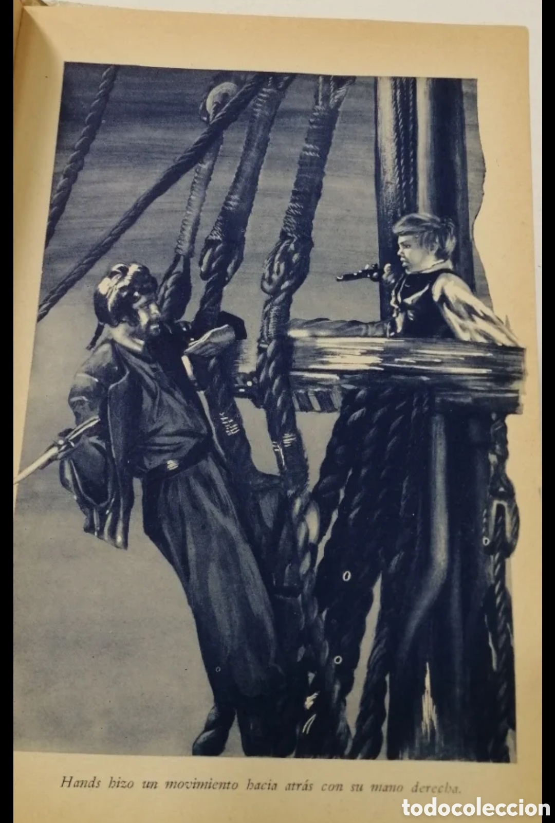 Libros de segunda mano: Rara edici&oacute;n La isla del tesoro. Editorial Kapelusz 1963 - Foto 8