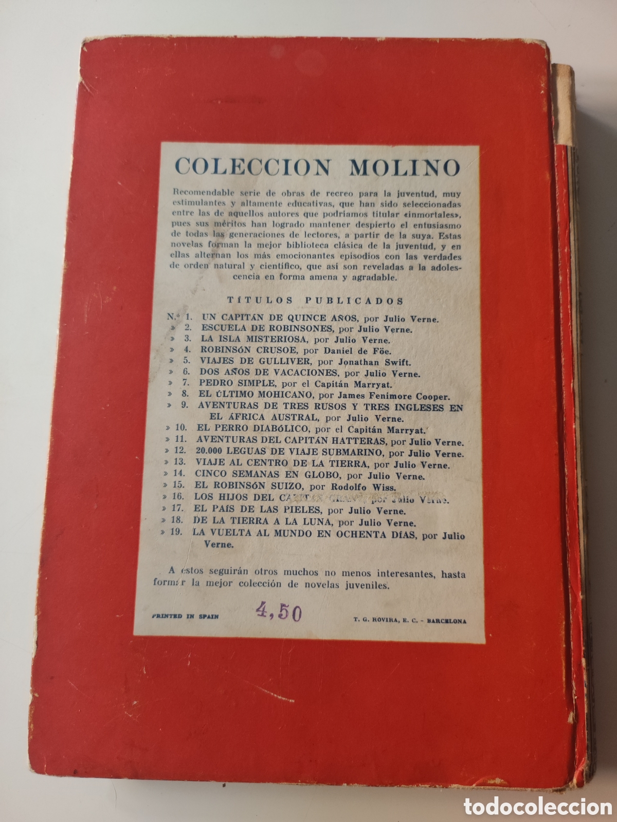 Libros de segunda mano: LA ISLA MISTERIOSA .- J Verne - Foto 2