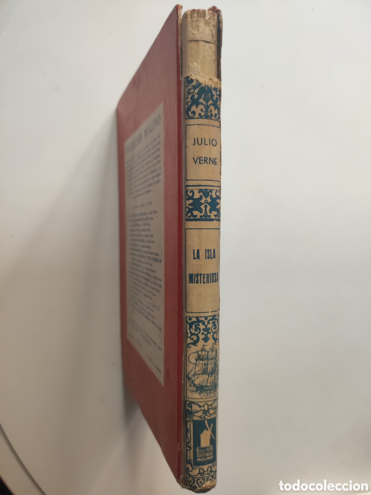Libros de segunda mano: LA ISLA MISTERIOSA .- J Verne - Foto 3