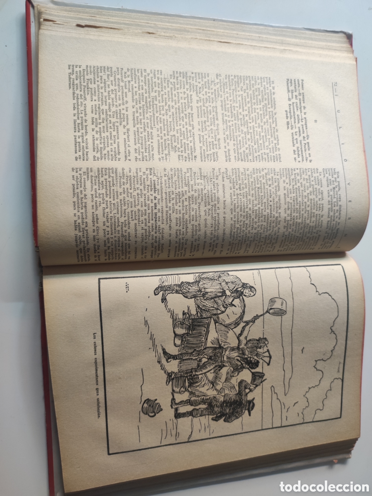 Libros de segunda mano: LA ISLA MISTERIOSA .- J Verne - Foto 7