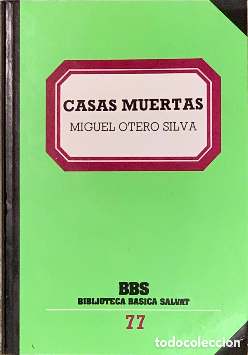 Libros de segunda mano: Libro. Miguel Otero Silva. &ldquo;Casas muertas&rdquo;. - Foto 1