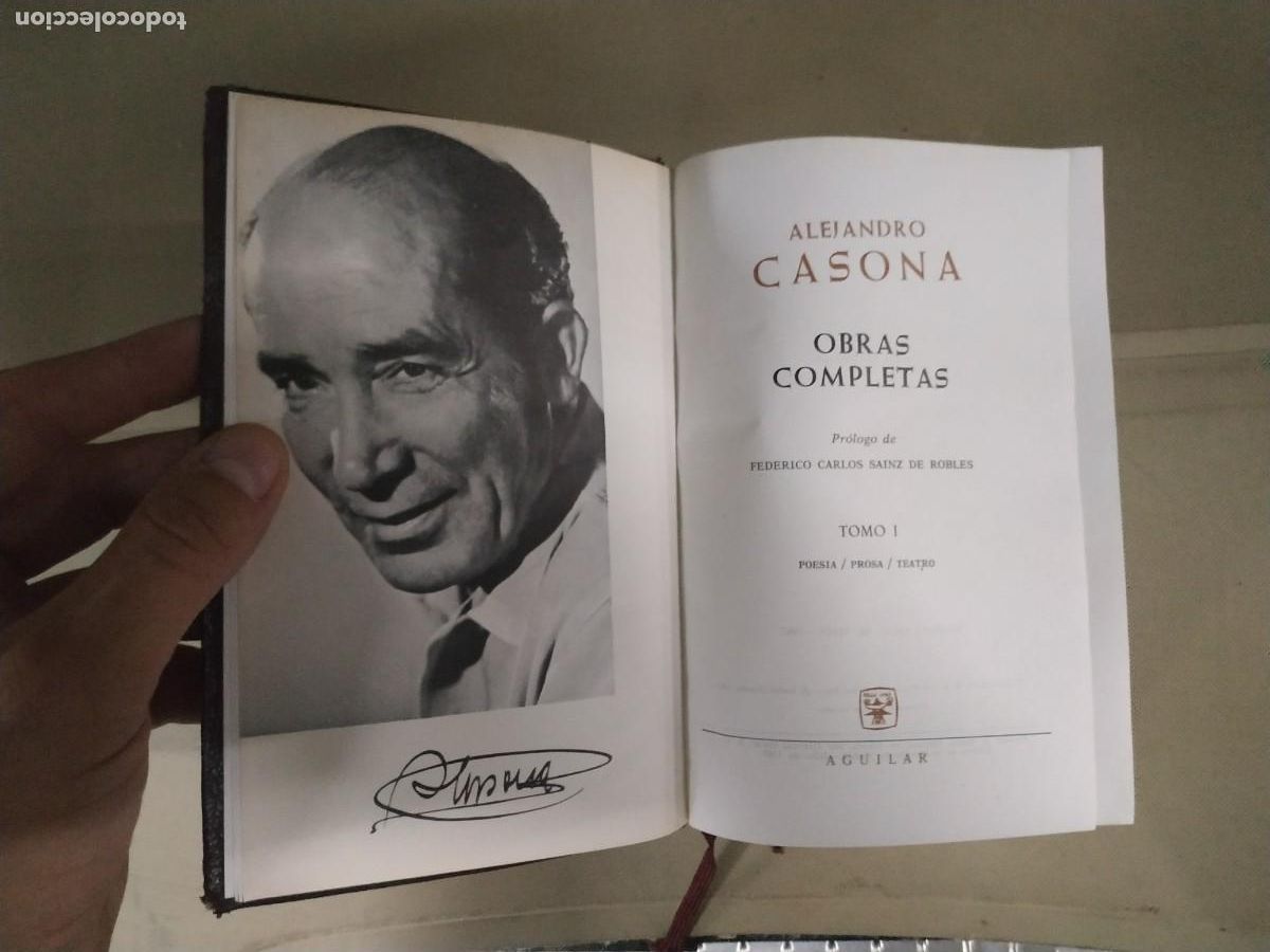 Libros de segunda mano: Obras completas I y II - Alejandro Casona. Aguilar - Foto 2