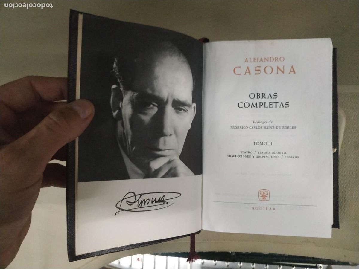 Libros de segunda mano: Obras completas I y II - Alejandro Casona. Aguilar - Foto 6