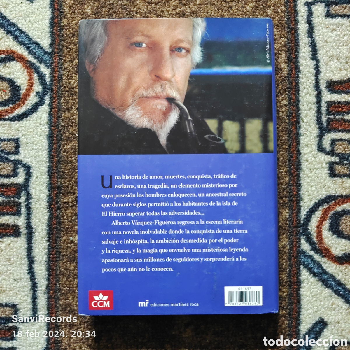 Libros de segunda mano: GARO&Eacute; (ALBERTO V&Aacute;ZQUEZ-FIGUEROA) (MART&Iacute;NEZ ROCA) - Foto 2