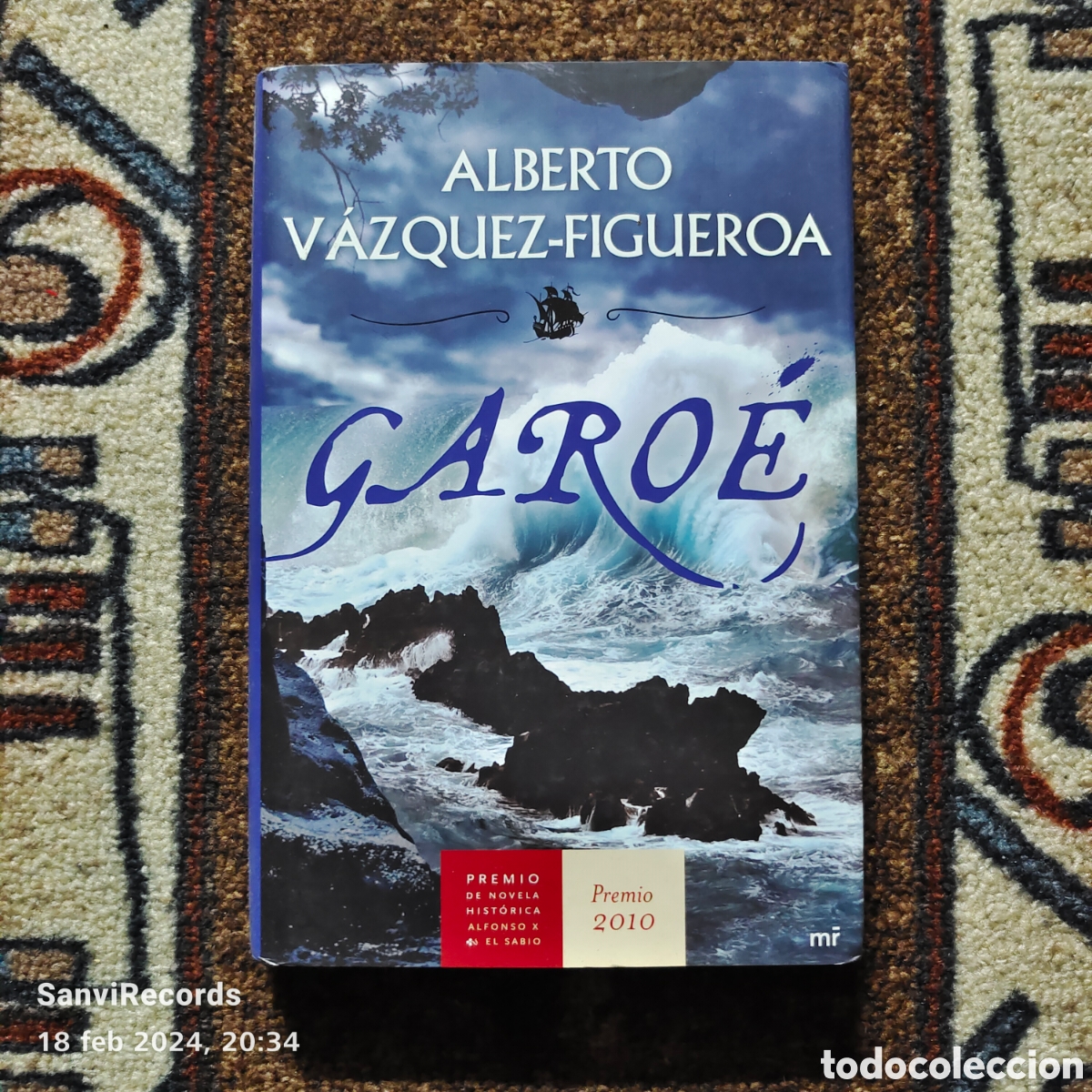 Libros de segunda mano: GARO&Eacute; (ALBERTO V&Aacute;ZQUEZ-FIGUEROA) (MART&Iacute;NEZ ROCA) - Foto 1