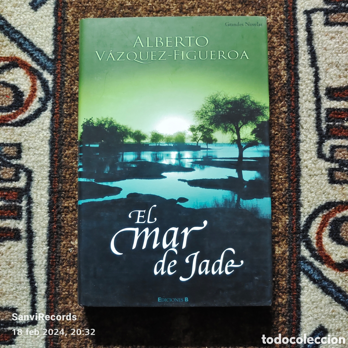 Libros de segunda mano: EL MAR DE JADE (ALBERTO V&Aacute;ZQUEZ-FIGUEROA) (EDICIONES B) - Foto 1