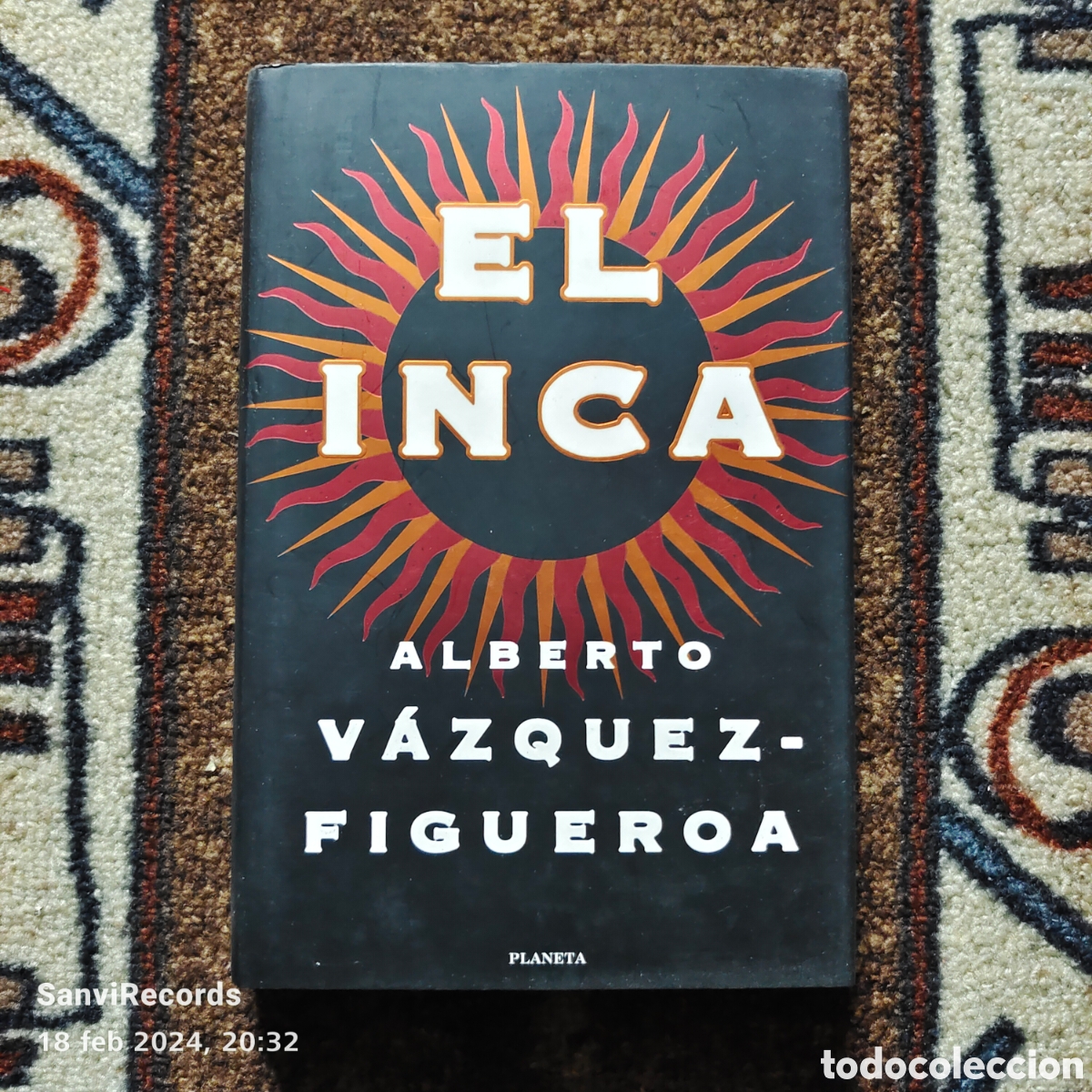 Libros de segunda mano: EL INCA (ALBERTO V&Aacute;ZQUEZ-FIGUEROA) (PLANETA) - Foto 1