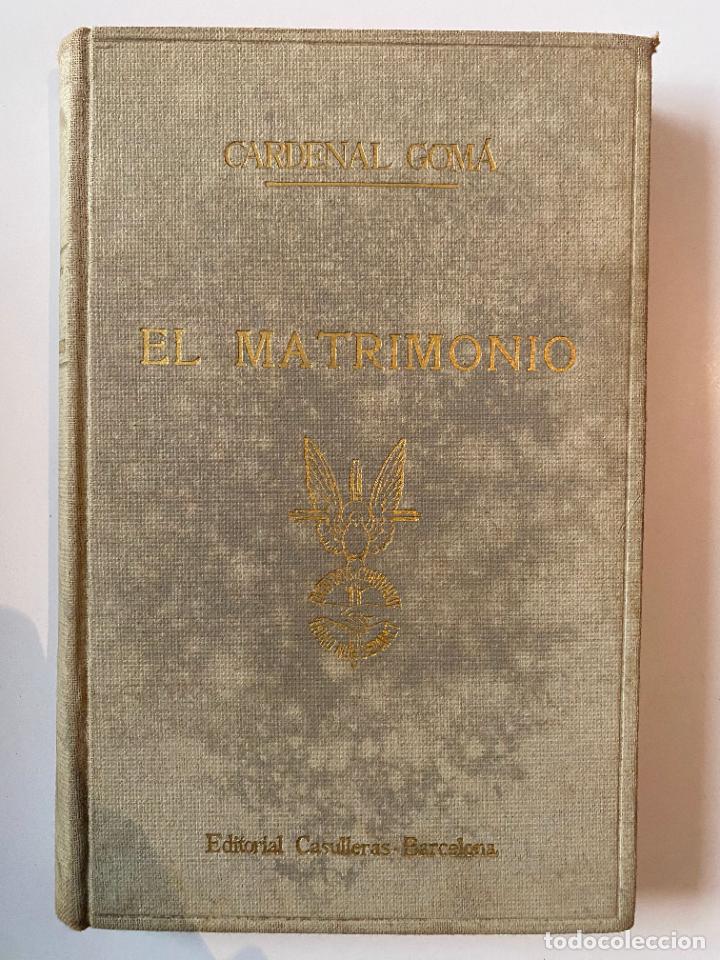 Libros de segunda mano: El matrimonio - Cardenal Gom&aacute; - Foto 1