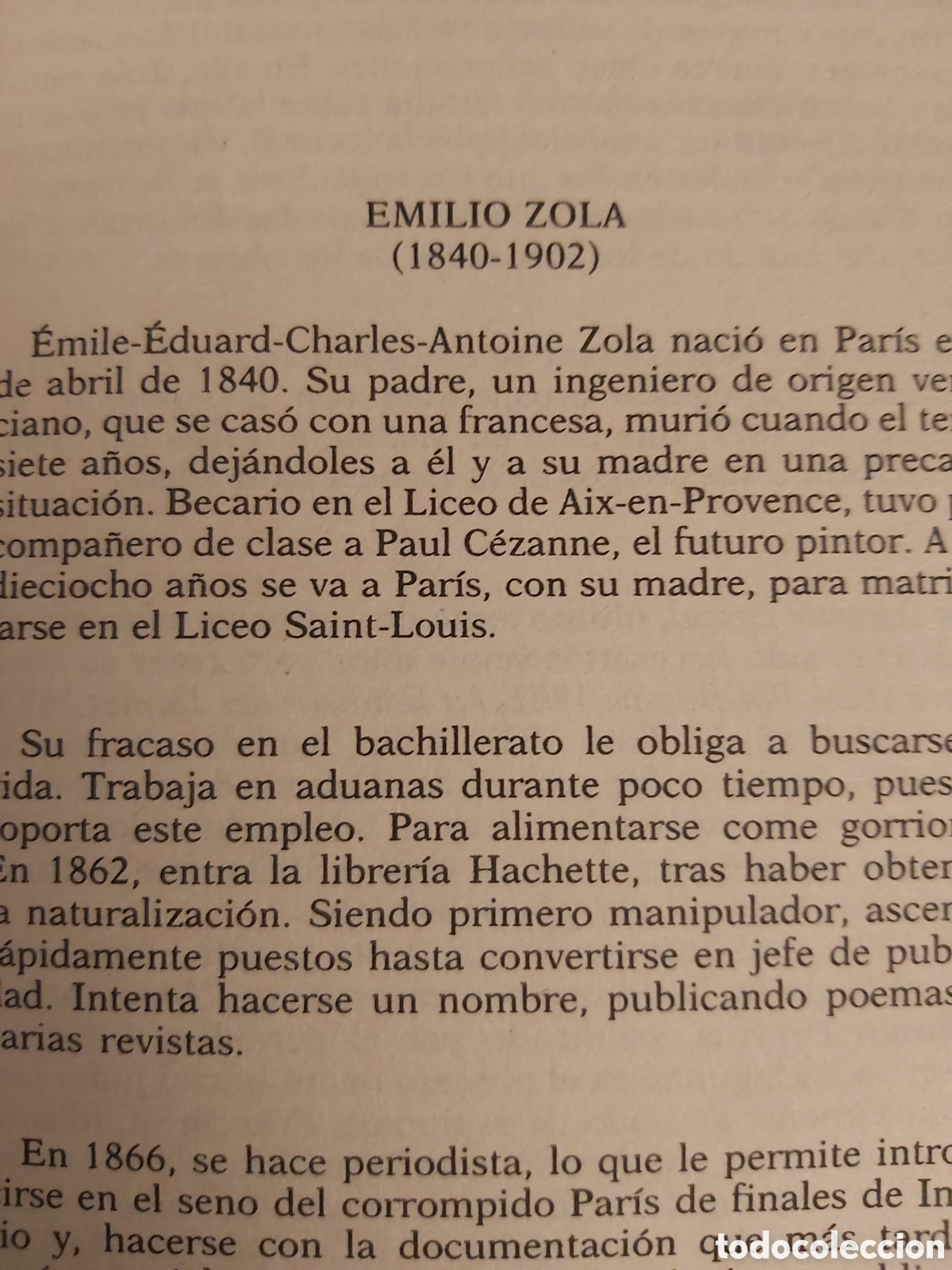 Libros de segunda mano: GERMINAL $ EMILIO ZOLA $ OLYMPIA $ 1995 - Foto 5