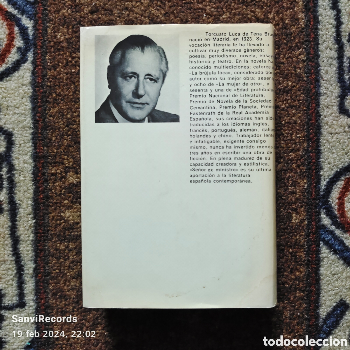 Libros de segunda mano: PEPA NIEBLA (TORCUATO LUCA DE TENA) - Foto 2