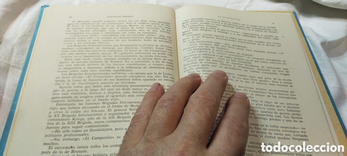 Libros de segunda mano: El campesino. Marcelino Heredia - Foto 2