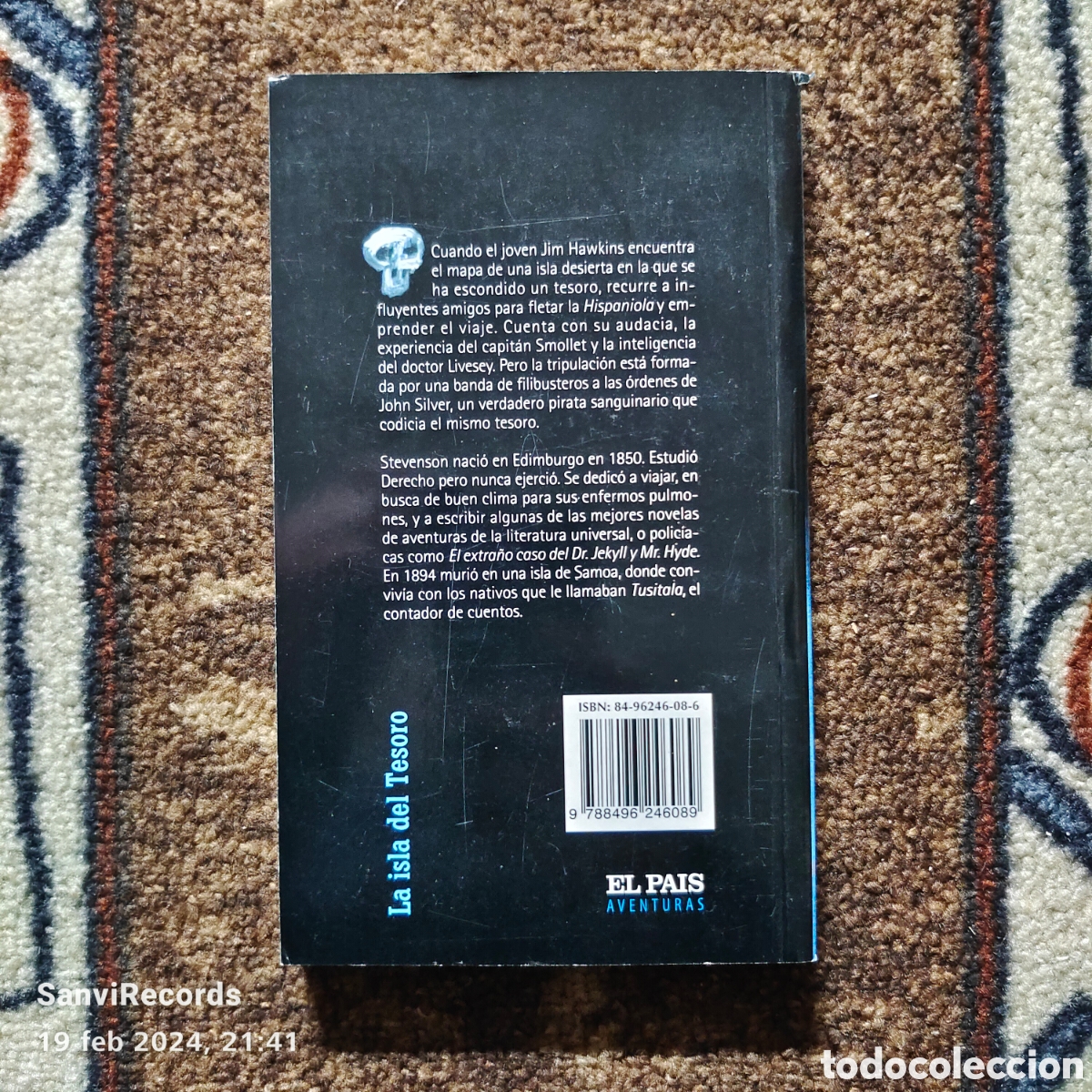 Libros de segunda mano: LA ISLA DEL TESORO (ROBERT LOUIS STEVENSON) (EL PA&Iacute;S, AVENTURAS) - Foto 2