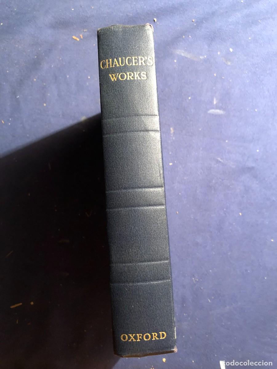 Libros de segunda mano: GEOFFREY CHAUCER: - THE COMPLETE WORKS - (1937) - Foto 1