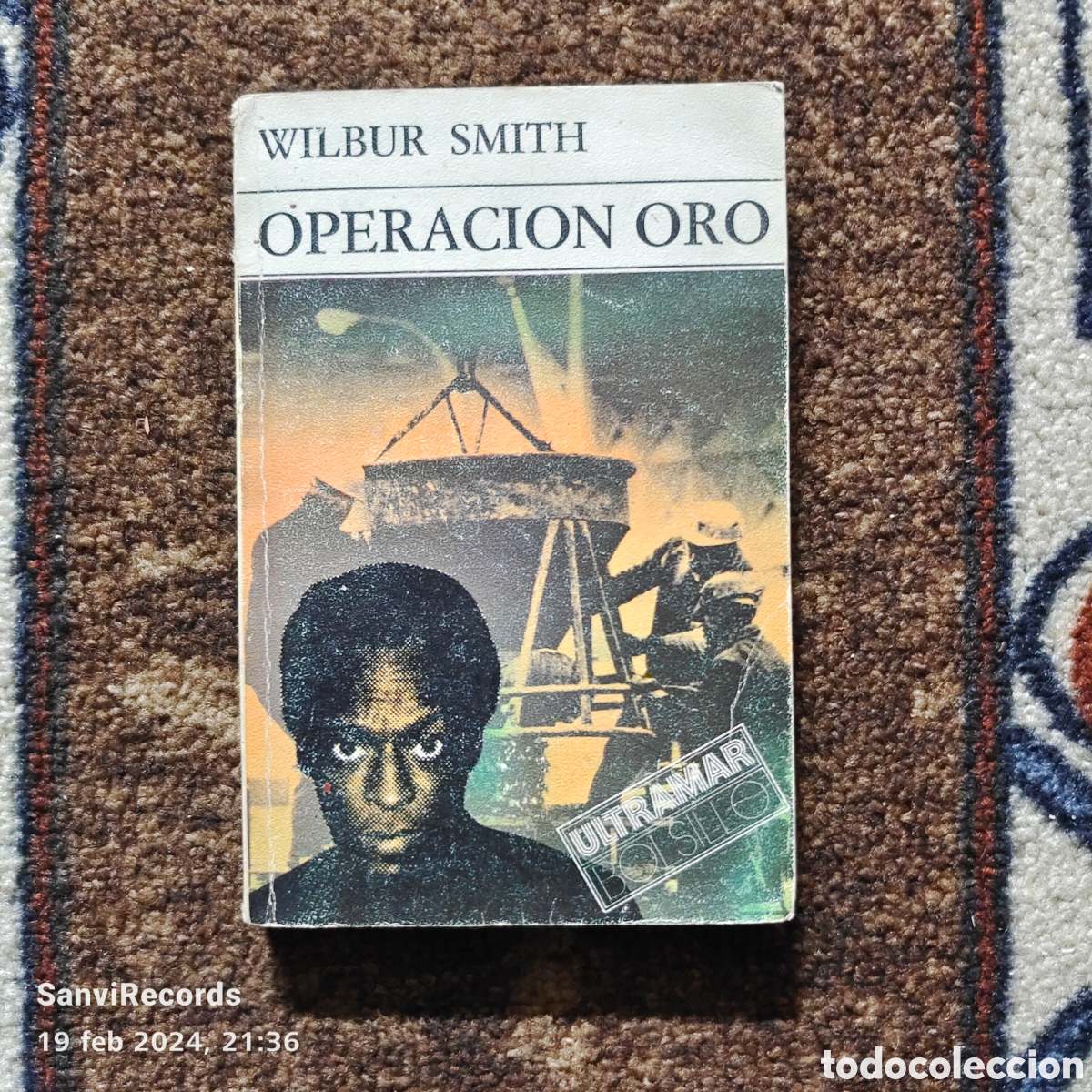 Libros de segunda mano: OPERACI&Oacute;N ORO (WILBUR SMITH) (ULTRAMAR) - Foto 1