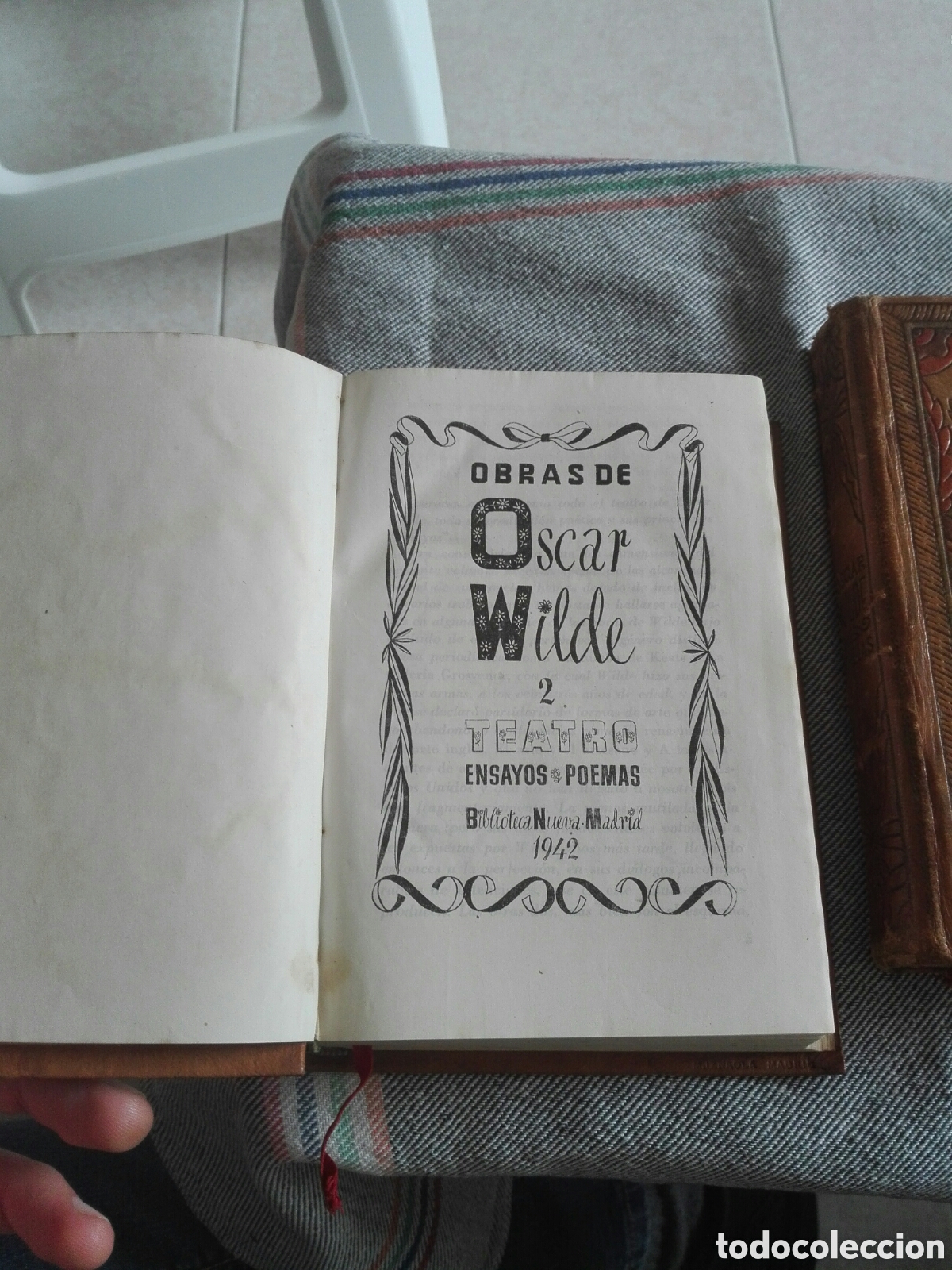 Libros de segunda mano: Oscar Wilde. 2 tomos - Foto 3