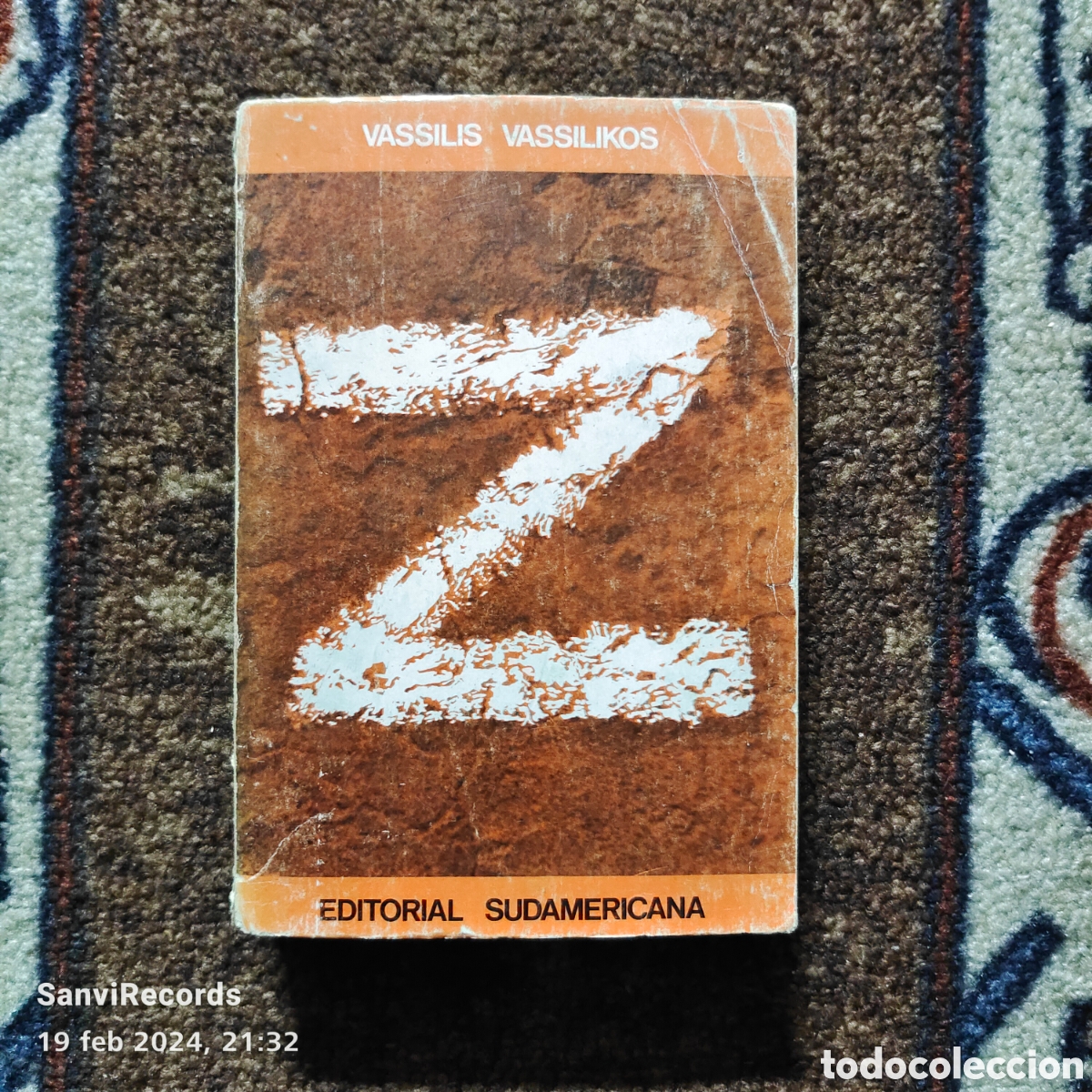 Libros de segunda mano: Z (VASSILIS VASSILIKOS) (SUDAMERICANA) - Foto 1