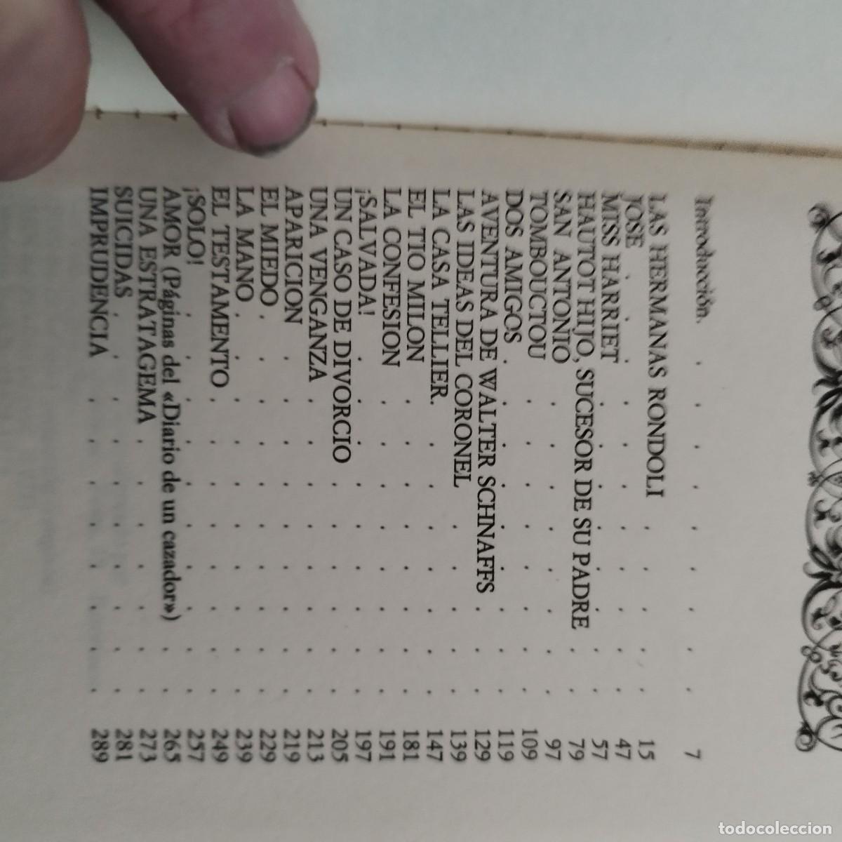 Libros de segunda mano: CUENTOS-SELECCION-GUY DE MAUPASSANT-ED 1973-CIRCULO DE AMIGOS DE LA HISTORIA-TAPAS DURAS - Foto 5