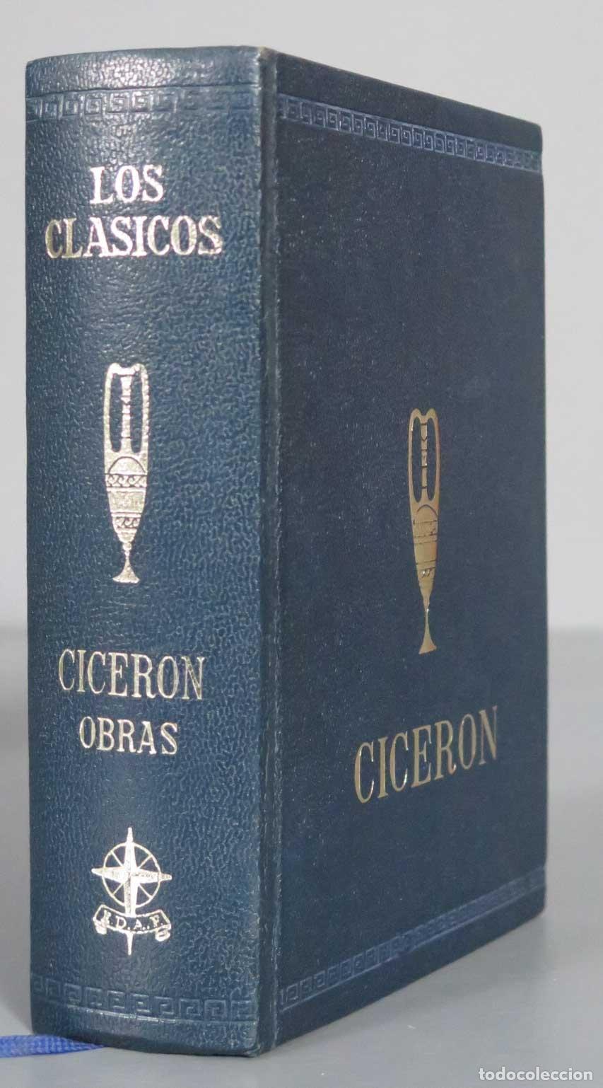 Libros de segunda mano: OBRAS. CICERON. EDAF. 1973 - Foto 1