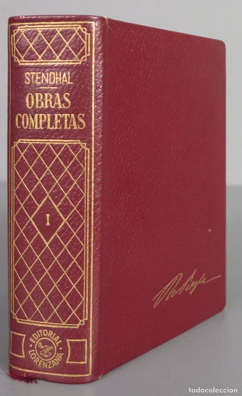 Libros de segunda mano: Stendhal. Obras Completas, Tomo 1. LORENZANA. 1966 - Foto 1