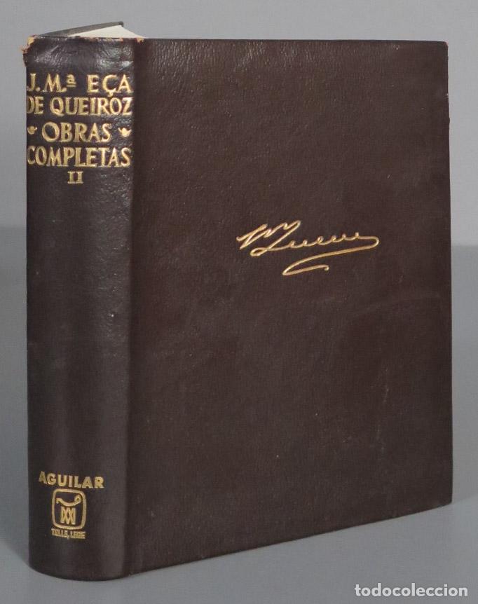 Libros de segunda mano: Obras completas. QUEIROZ. 1964. AGUILAR. 2 TOMOS - Foto 3