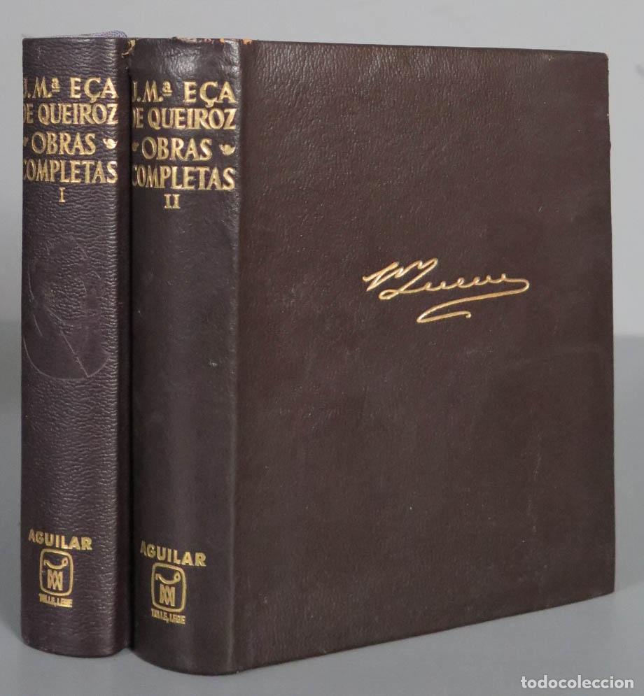 Libros de segunda mano: Obras completas. QUEIROZ. 1964. AGUILAR. 2 TOMOS - Foto 1