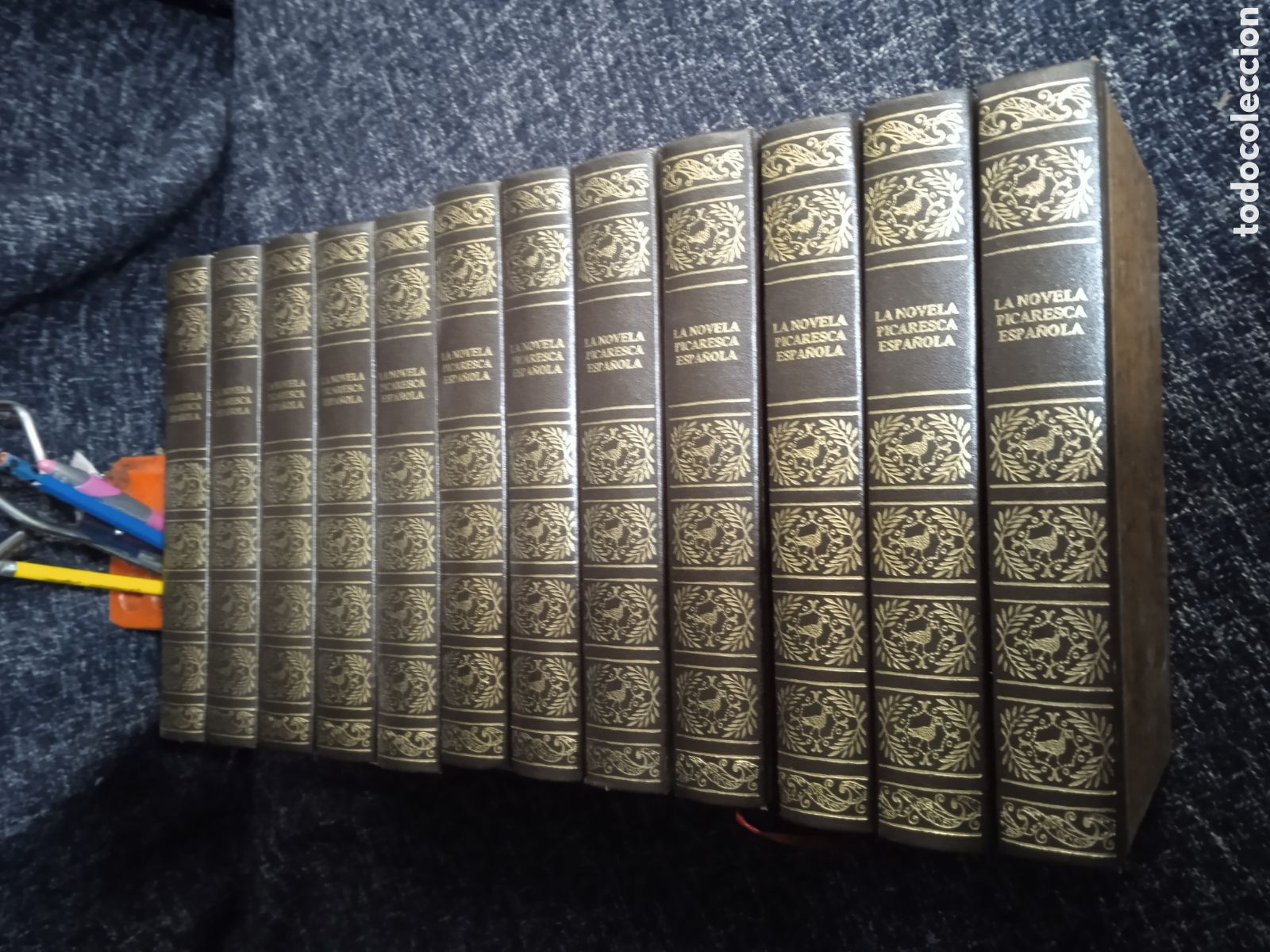 Libros de segunda mano: LA NOVELA PICARESCA ESPA&Ntilde;OLA , LOTE 12 TOMOS - Foto 1