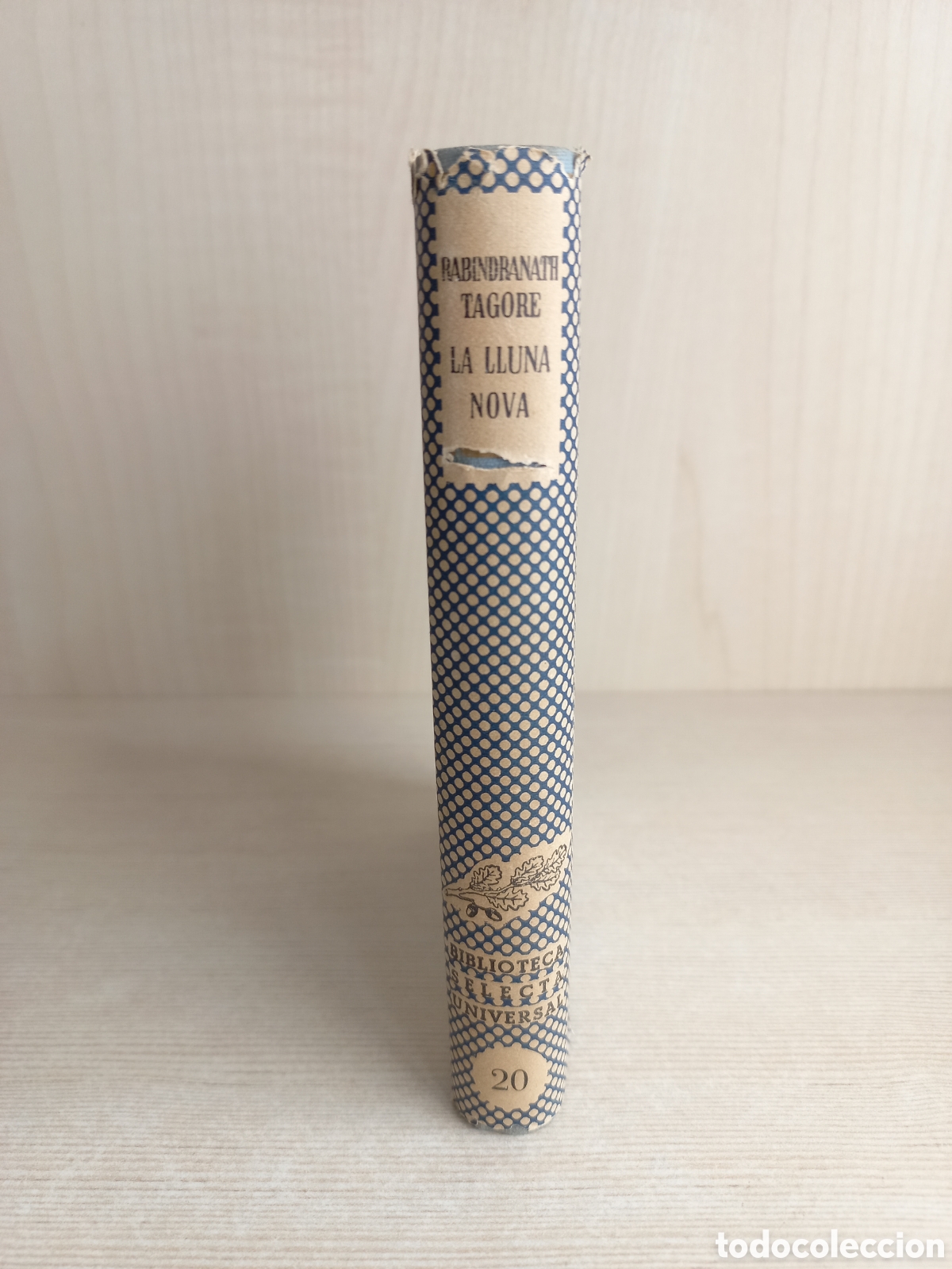 Libros de segunda mano: La lluna Nova. Rabindranath Tagore. Editorial Selecta, 1956. Catal&aacute;n. - Foto 2
