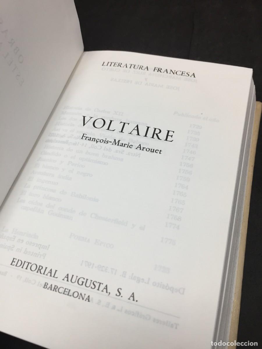 Libros de segunda mano: VOLTAIRE. OBRAS ESTELARES. Editorial Avgvsta. 1971 - Foto 1