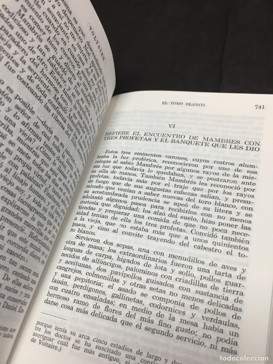 Libros de segunda mano: VOLTAIRE. OBRAS ESTELARES. Editorial Avgvsta. 1971 - Foto 4