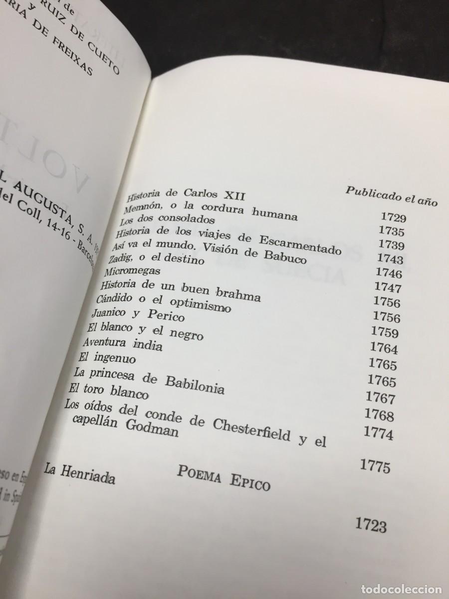 Libros de segunda mano: VOLTAIRE. OBRAS ESTELARES. Editorial Avgvsta. 1971 - Foto 9