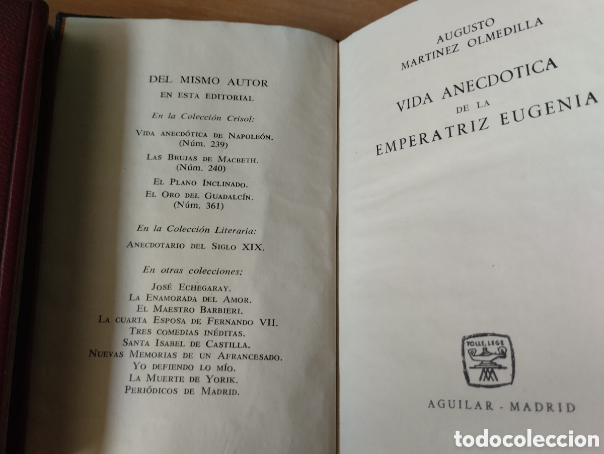 Libros de segunda mano: Lote Colecci&oacute;n Crisol Aguilar - Foto 5