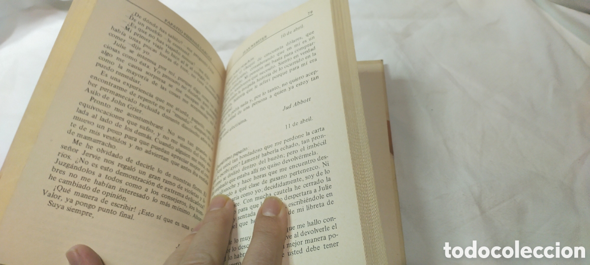 Libros de segunda mano: Papa&iacute;to piernas largas. Jean webster - Foto 4