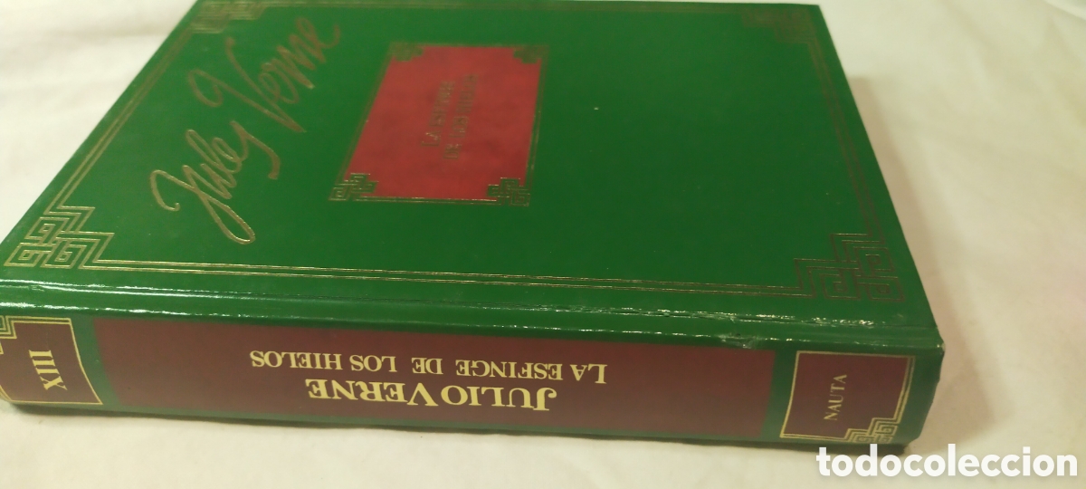 Libros de segunda mano: La esfinge de los hielos. Julio Verne. Nauta. - Foto 2