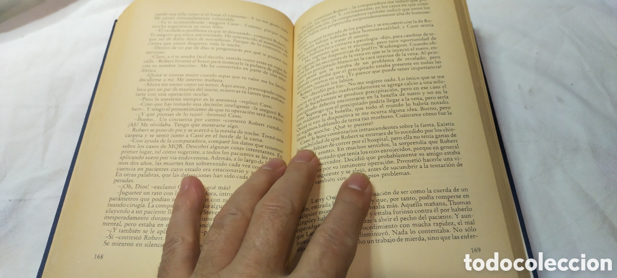 Libros de segunda mano: Como si fuera Dios. Robin Cook - Foto 3