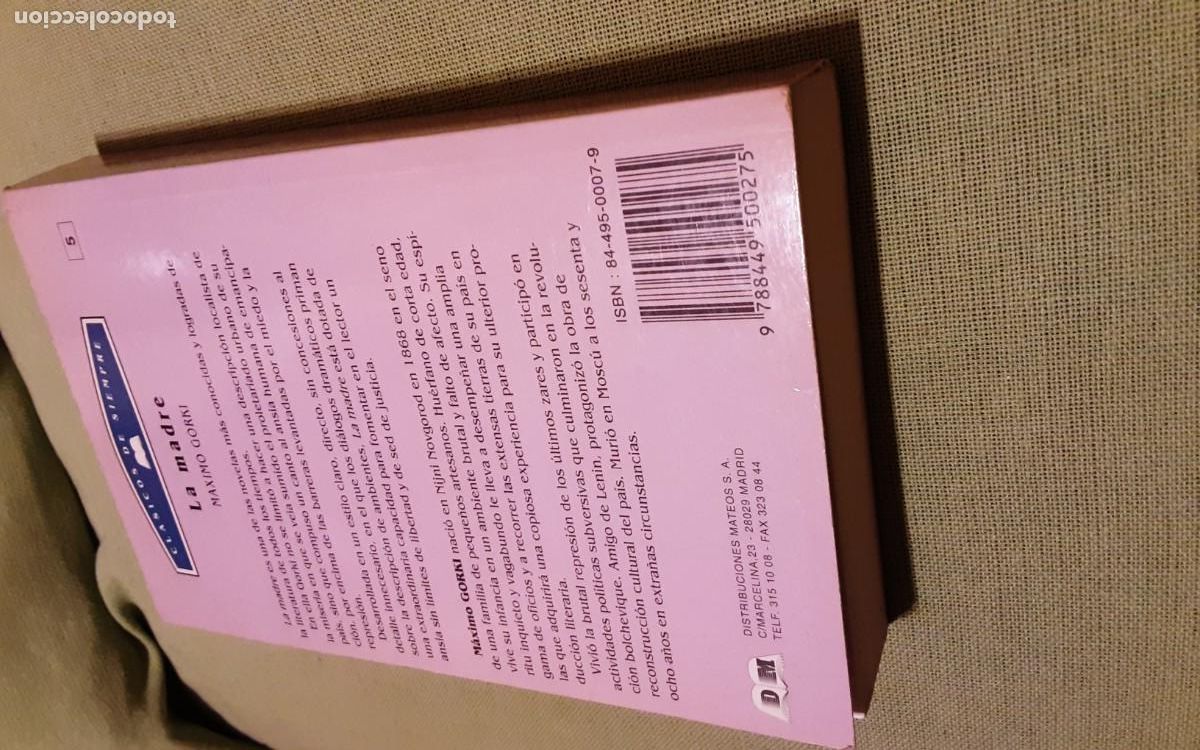 Libros de segunda mano: La madre - Maximo Gorki - Foto 3