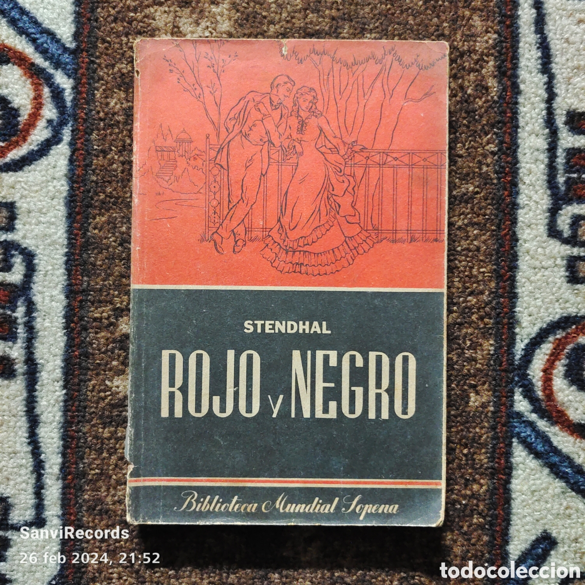 Libros de segunda mano: ROJO Y NEGRO (STENDHAL) (SOPENA) - Foto 1